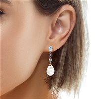 Orecchini Cianfrone Gioielli Donna in Argento Quarzo ORAR-1-198 - ORAR-1-198